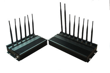 35dBm 4G WIFI High Power Jammer / Blocker EST-808N3 For Military , Black