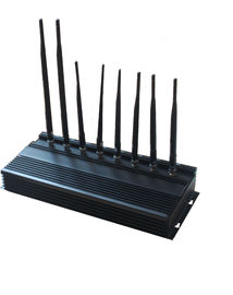35dBm 4G WIFI High Power Jammer / Blocker EST-808N3 For Military , Black