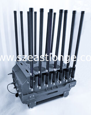 14 Channels Vehicle Magnetic Mounted Anti Drone Defense System Powered by AC 220V DC 24V Counter Drone FPV for Enhanced Security Measures