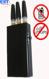 EST-808KC GPS Signal Jammer + Mobile Phone Blocker With 3 Antenna , Black