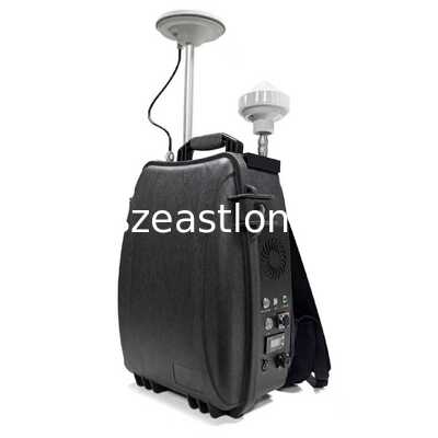 เครื่องรบกวนสัญญาณ GNSS Spoofing ระยะ 5000 เมตร พร้อมแบตเตอรี่ในตัวสำหรับการป้องกันโดรนด้วยซอฟต์แวร์ควบคุม