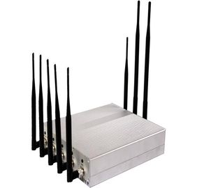 34dBm รีโมทคอนโทรล Jammer 2G / 3G / 4G 30M ตัวบล็อกสัญญาณมือถือ
